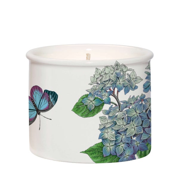 Portmeirion Botanic Garden Hydrangea Ceramic Candle