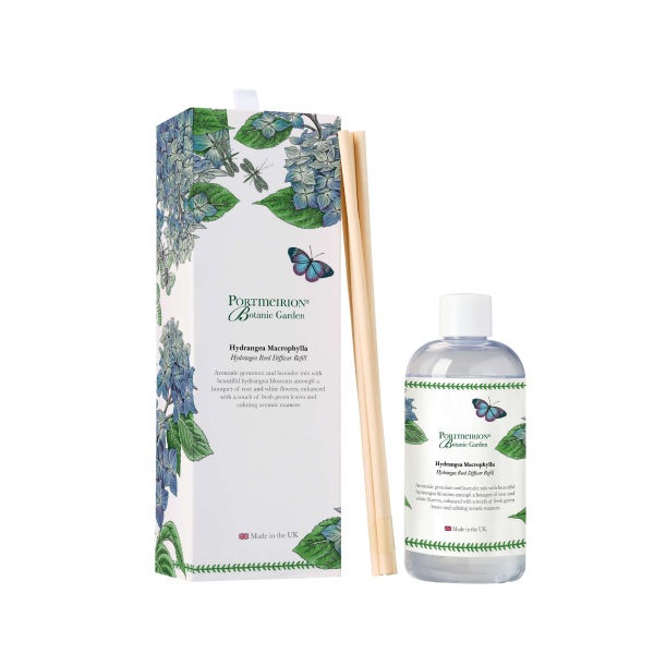 Portmeirion Botanic Garden Hydrangea Diffuser Refill Set