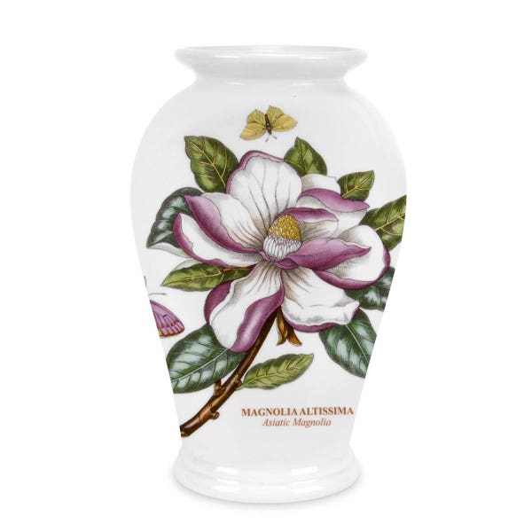 portmeirion Botanic Garden Magnolia Canton Vase 20cm