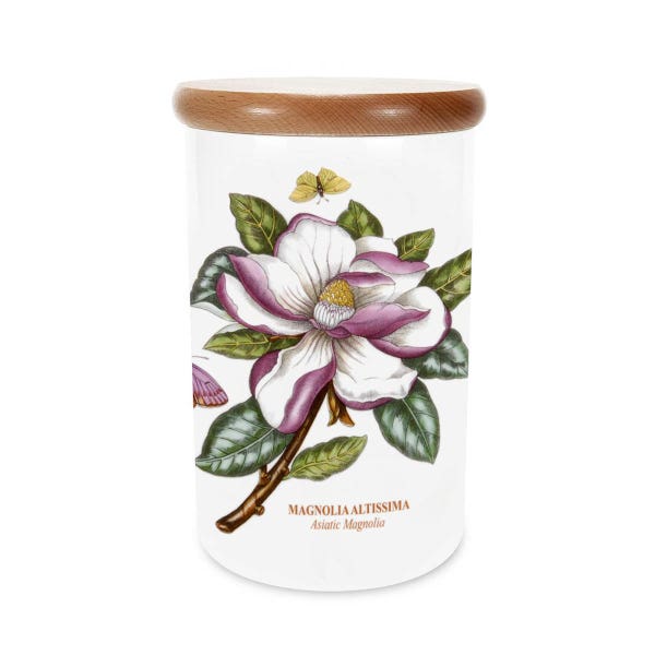 portmeirion Botanic Garden Magnolia Storage Jar 20cm