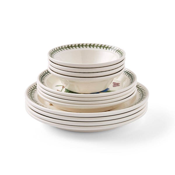Portmeirion Botanic Garden Mixed Design 12 Piece Set