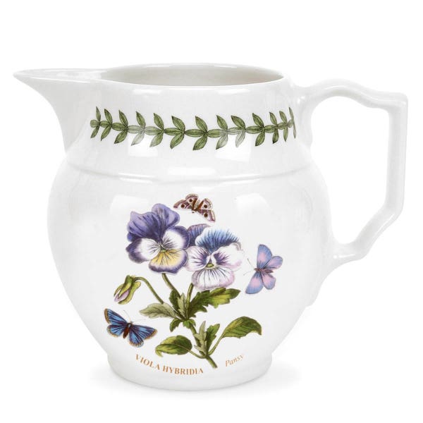 portmeirion Botanic Garden Pansy 0.5pt Staffordshire Jug