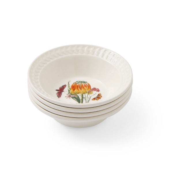 Portmeirion Botanic Garden Papilio Set Of 4 Cereal Bowls