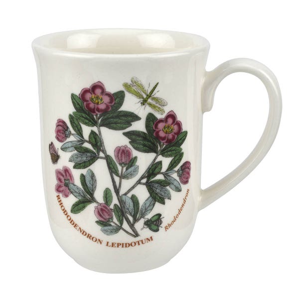 portmeirion Botanic Garden Rhododendron Tulip Beaker Mug