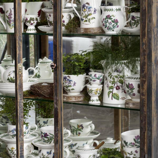 Portmeirion Botanic Garden Scalloped Edge Footed Bowl