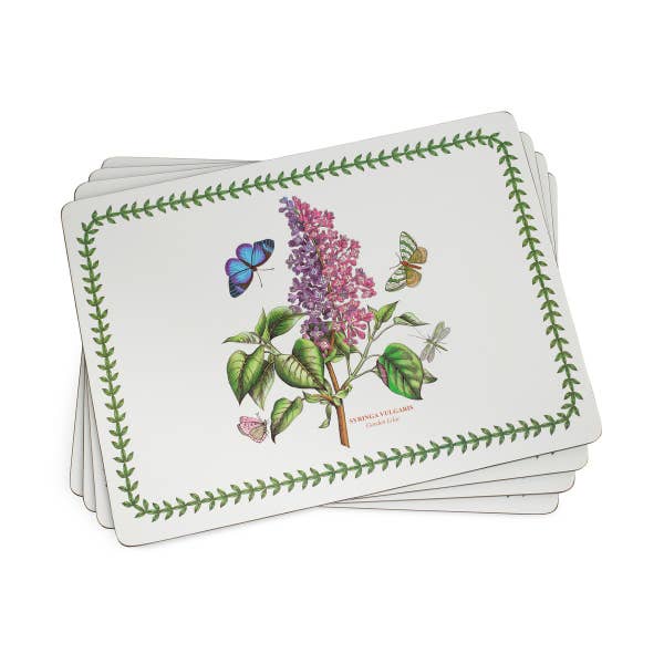 Portmeirion Botanic Garden Set Of 4 Large Placemats