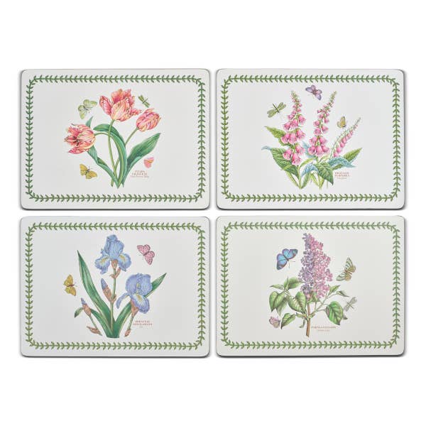 portmeirion Botanic Garden Set of 4 Large Placemats