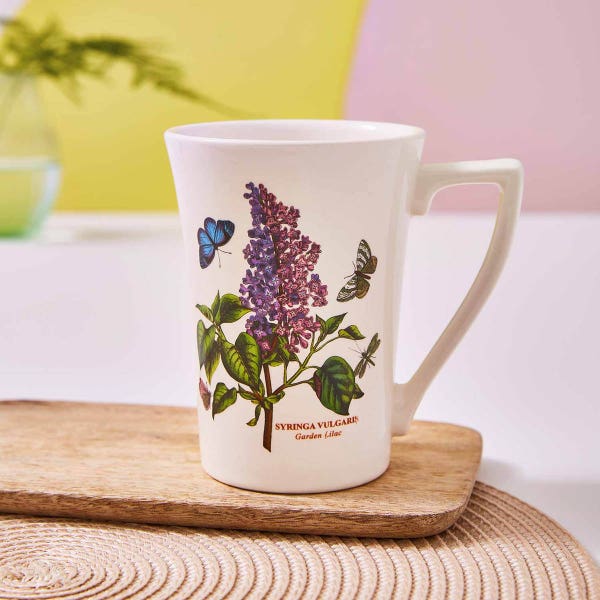 Portmeirion Botanic Garden Set Of 6 Mandarin Shape Mugs