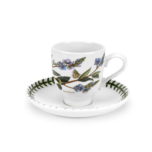 portmeirion Botanic Garden Speedwell Coffee Cup & Saucer