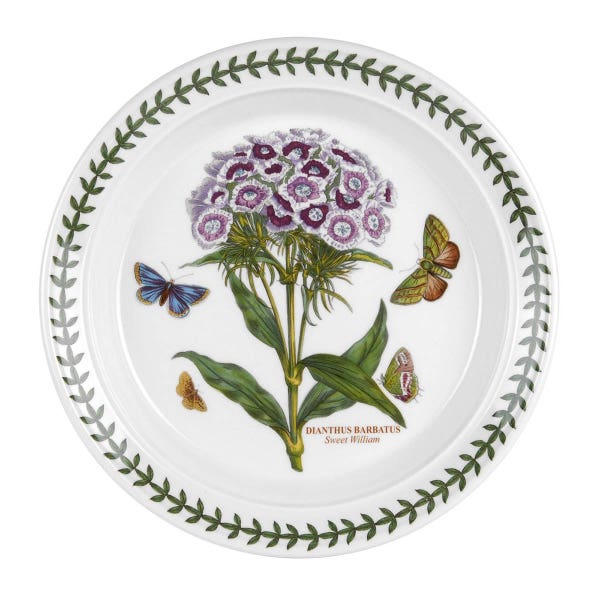 portmeirion Botanic Garden Sweet William Plate 20cm