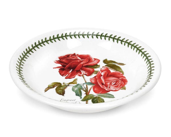 portmeirion Botanic Roses Fragrant Cloud Pasta Bowl 20cm