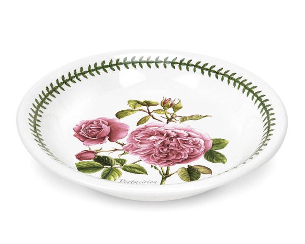 portmeirion Botanic Roses Portmeirion Pasta Bowl 20cm