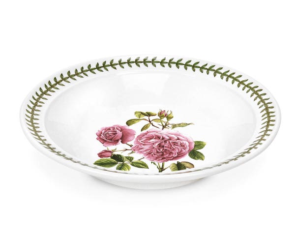 portmeirion Botanic Roses Portmeirion Rose Soup Plate