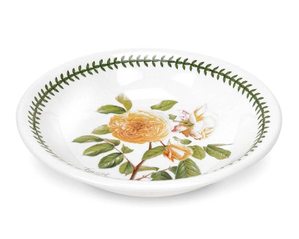 portmeirion Botanic Roses Teasing Georgia Pasta Bowl