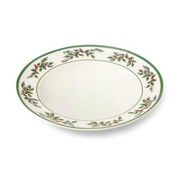 Portmeirion Christmas Tree Holly Set Of 4 Dinner Plates
