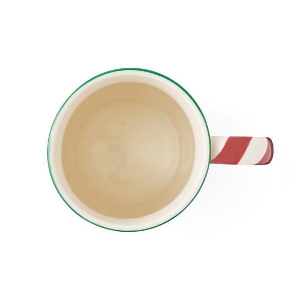 Portmeirion Christmas Tree Set Of 2 Candy Cane Mugs