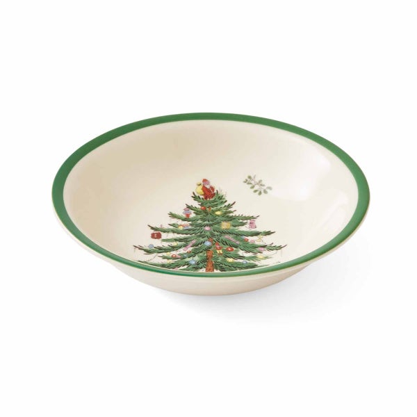 Portmeirion Christmas Tree Set Of 4 Small Cereal Bowls