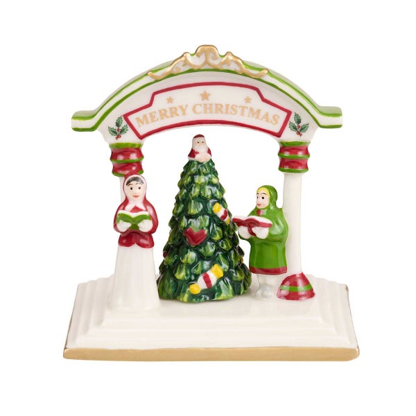 portmeirion Christmas Tree Village Carolers Ornament