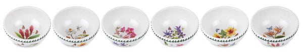 portmeirion Exotic Botanic Garden Set of 6 Bowls 14cm