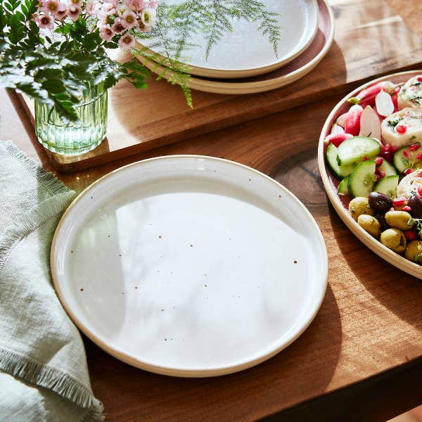 Portmeirion Minerals Set Of 4 Side Plates Moonstone