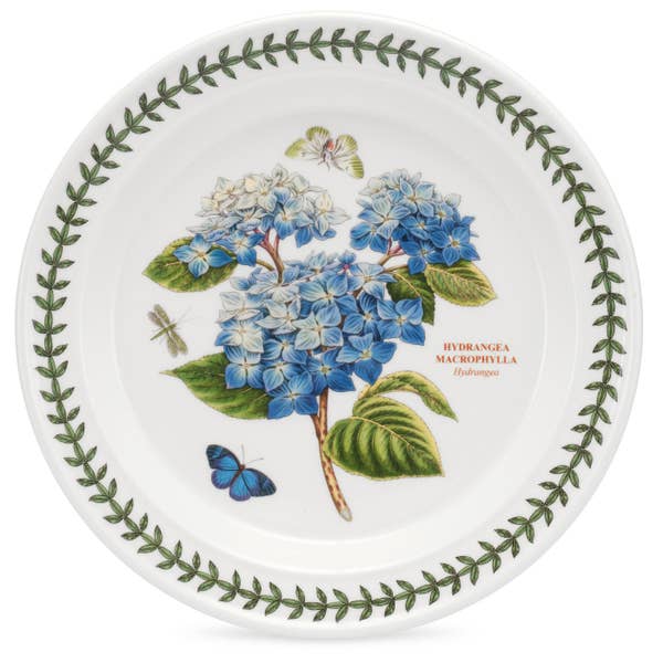 Portmeirion Portmeirion Botanic Garden 10 Inch Dinner Plate Hydrangea Set Of 6
