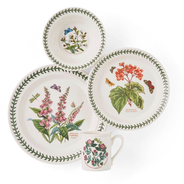Portmeirion Botanic Garden 16 Piece Dinner Set