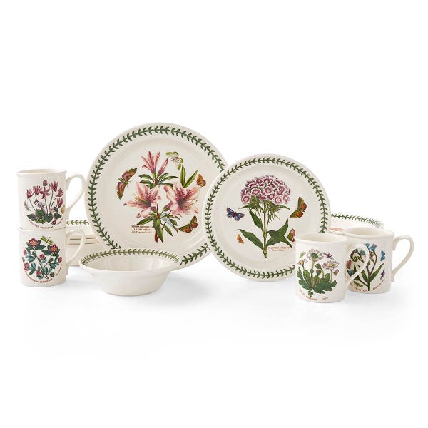 portmeirion Botanic Garden 16 Piece Dinner Set