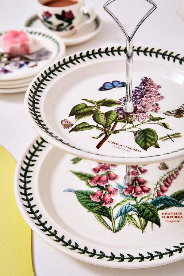 Portmeirion Botanic Garden 2-Tier Cake Stand