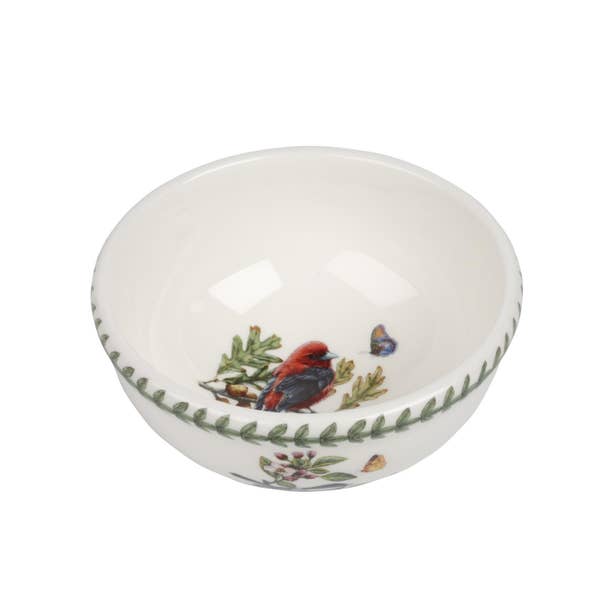 portmeirion Portmeirion Botanic Garden Birds Fruit Salad Bowl Scarlet Tanager