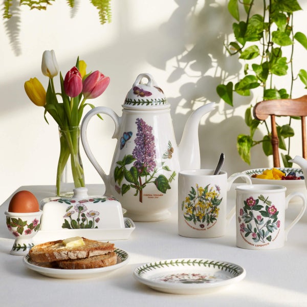 Portmeirion Botanic Garden Butter Dish With Lid