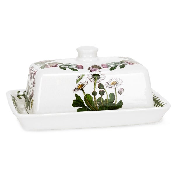 portmeirion Botanic Garden Butter Dish with Lid