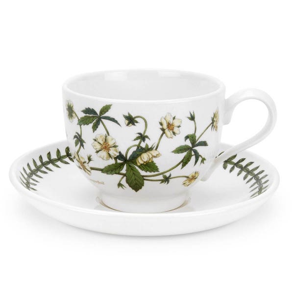 portmeirion Botanic Garden Cinqufoil Cup & Saucer