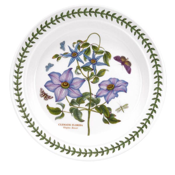 portmeirion Botanic Garden Clematis Dinner Plate