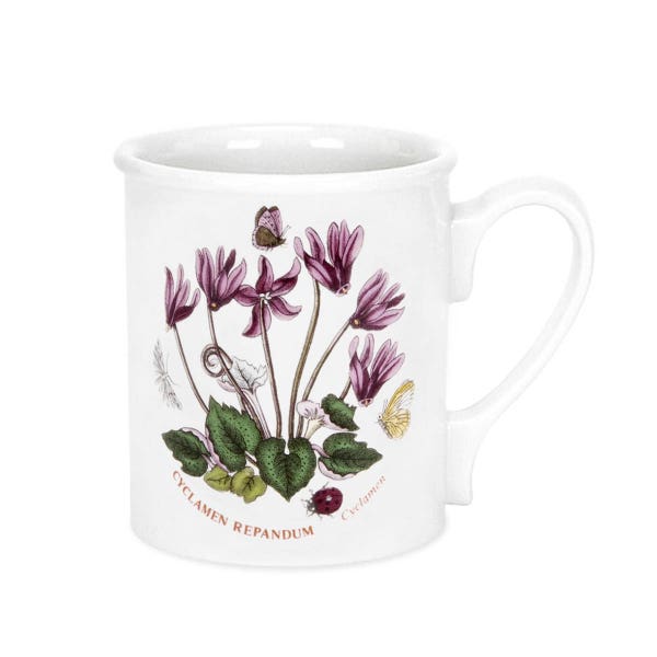portmeirion Botanic Garden Cyclamen Breakfast Mug