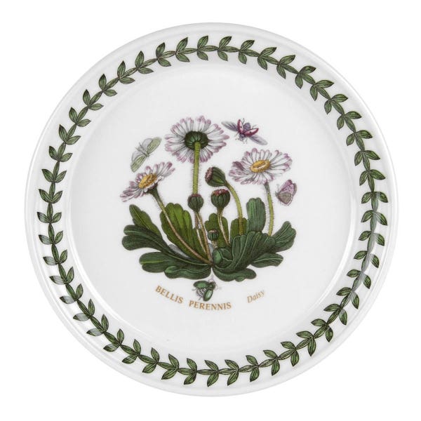 portmeirion Botanic Garden Daisy Bread Plate