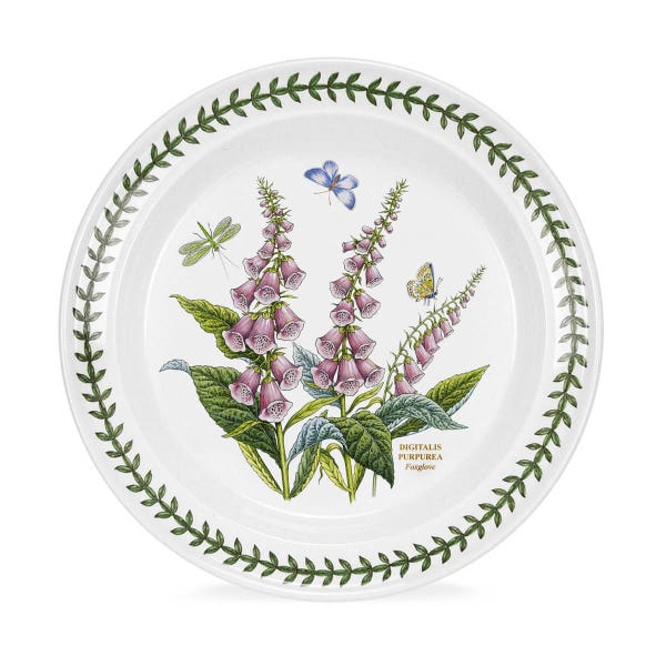 portmeirion Botanic Garden Foxglove Dinner Plate