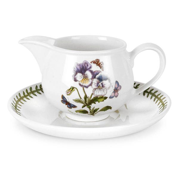 portmeirion Botanic Garden Gravy Boat & Stand