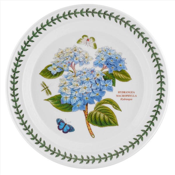 portmeirion Botanic Garden Hydrangea Dinner Plate