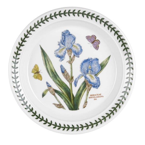portmeirion Botanic Garden Iris Plate 20cm