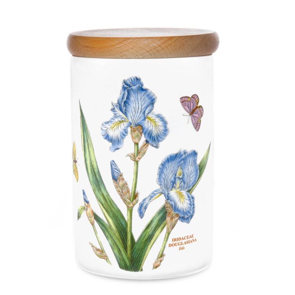 portmeirion Botanic Garden Iris Storage Jar 18cm