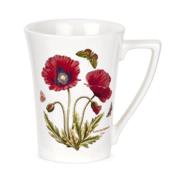 portmeirion Botanic Garden Mandarin Poppy Mug