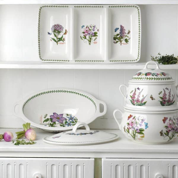 Portmeirion Portmeirion Botanic Garden Oval Casserole Dish