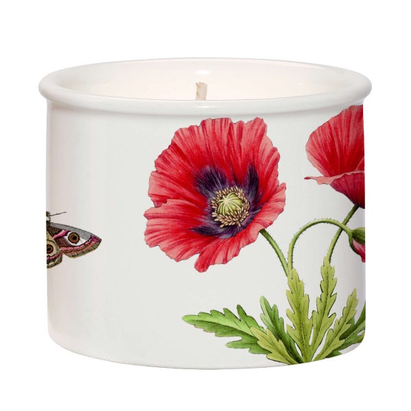 Portmeirion Botanic Garden Poppy Ceramic Candle