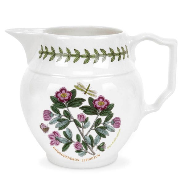 portmeirion Botanic Garden Rhododendron 0.5pt Jug