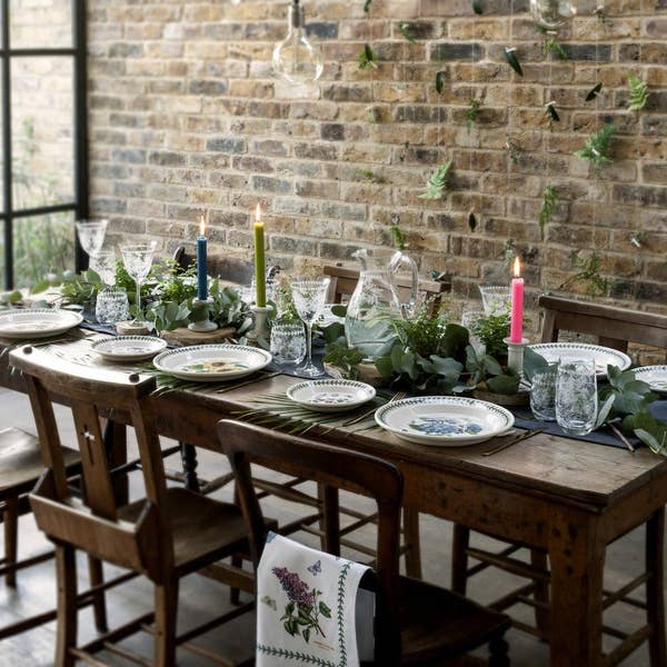 Portmeirion Portmeirion Botanic Garden Scalloped Edge Heart Shaped Dish