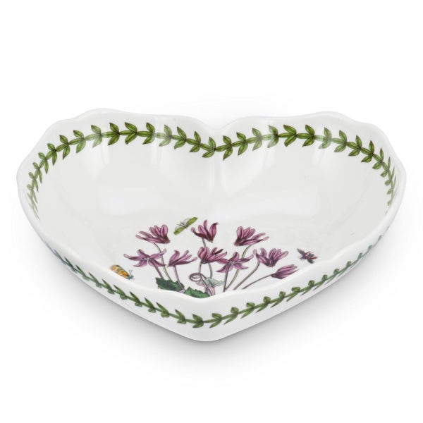 portmeirion Portmeirion Botanic Garden Scalloped Edge Heart Shaped Dish