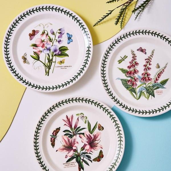 Portmeirion Botanic Garden Set Of 6 Dinner Plates