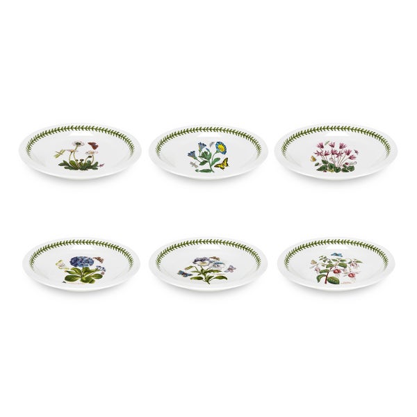 portmeirion Botanic Garden Set of 6 Low Bowls