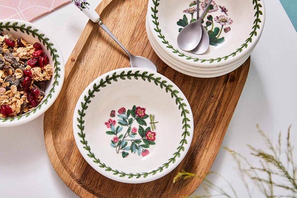 Portmeirion Botanic Garden Set Of 6 Mini Bowls