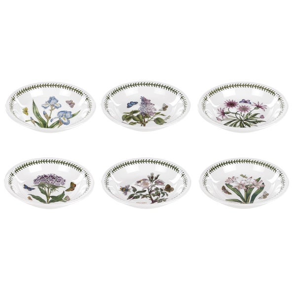portmeirion Botanic Garden Set of 6 Pasta Bowls